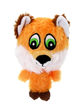 The Quick Red Fox Plush & Squeaky Dog Toy