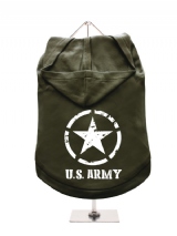 ''U.S. Army'' Dog Hoodie / T-Shirts