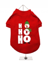 ''Christmas: Sleigh Ho Ho Ho'' Dog T-Shirt