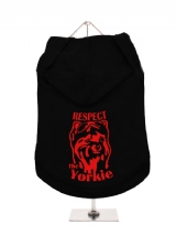 ''Respect The Yorkie'' Dog Hoodie / T-Shirts