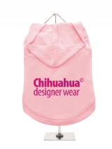 ''Chihuahua Designer Wear'' Dog Hoodie / T-Shirts