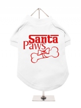 ''Christmas: Santa Paws'' Dog T-Shirt