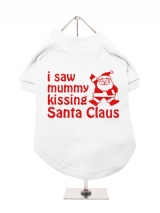 ''Christmas: I Saw Mummy...'' Dog T-Shirt