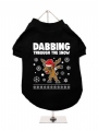 ''Christmas: Dabbing Through The Snow'' Dog T-Shirt