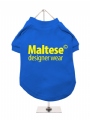 ''Maltese Designer Wear'' Dog T-Shirt